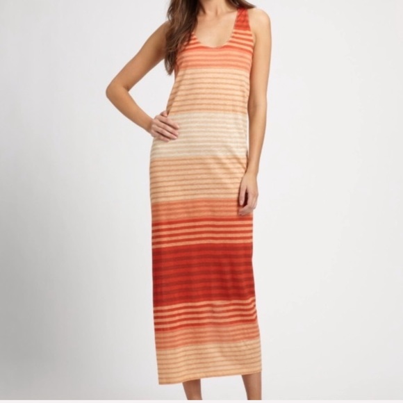 Joie Dresses & Skirts - NWT Joie Belina Aurora Red Orange Midi Dress